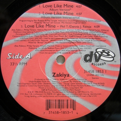 画像1: Zakiya – Love Like Mine