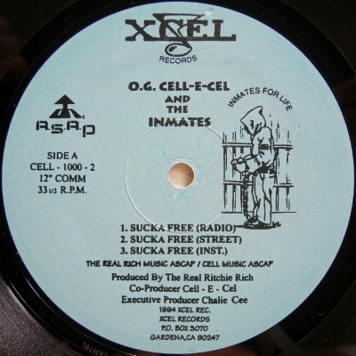 画像1: O.G. Cell-E-Cell And The Inmates – Sucka Free
