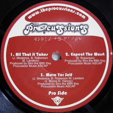 画像1: The Procussions – All That It Takes / Expect The Worst / Move Yer Self