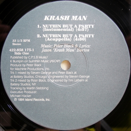 画像1: Krash Man – Nuthin But A Party