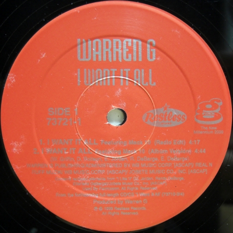 画像1: Warren G – I Want It All
