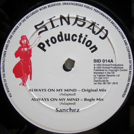 画像1: Sanchez – Always On My Mind / Sweet Sensation