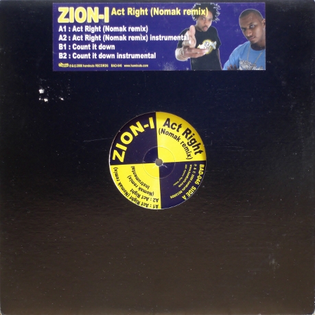 画像2: Zion I – Act Right (Nomak Remix)