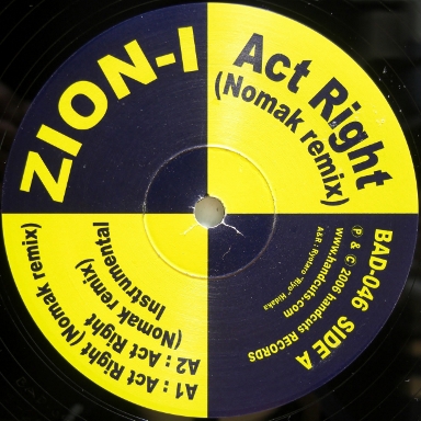 画像1: Zion I – Act Right (Nomak Remix)