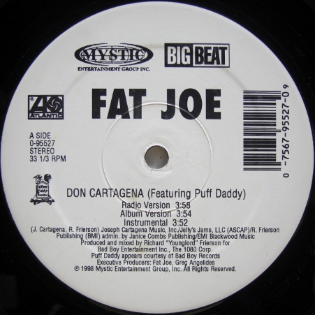 画像1: Fat Joe featuring Puff Daddy – Don Cartagena