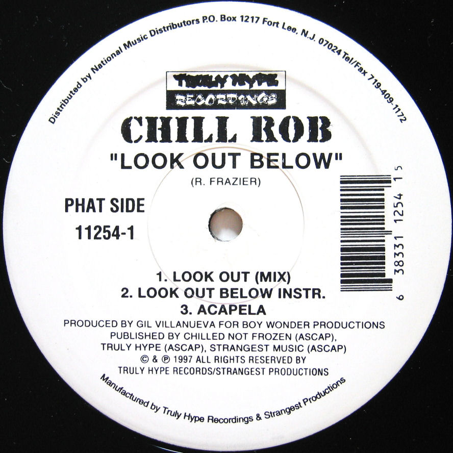 画像1: CHILL ROB / LOOK OUT BELOW