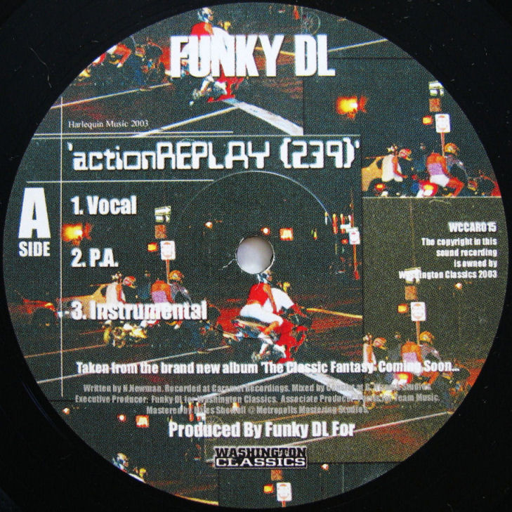 画像1: FUNKY DL / ACTION REPLAY