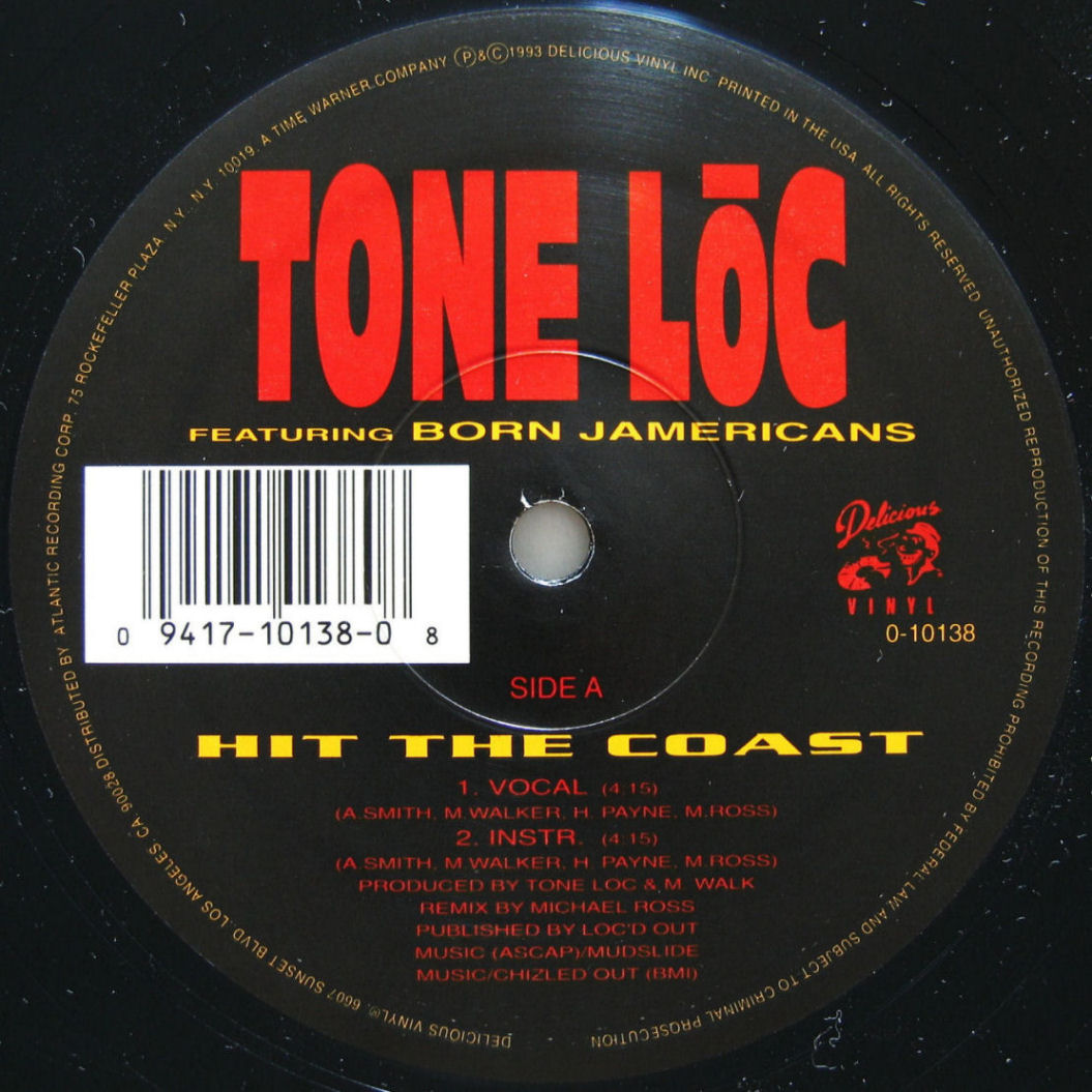 画像1: TONE LOC / HIT THE COAST