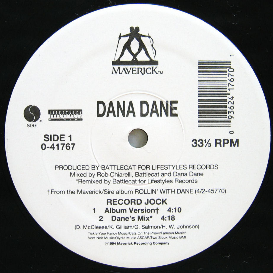 画像1: DANA DANE / RECORD JOCK